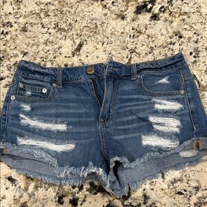 American Eagle Distressed Shorts
